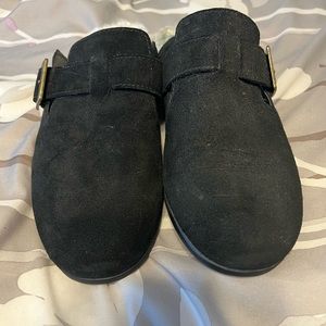 Zodiac mules in black for sale.